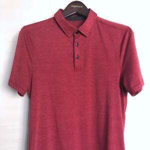 Red Lululemon Evolution Polo